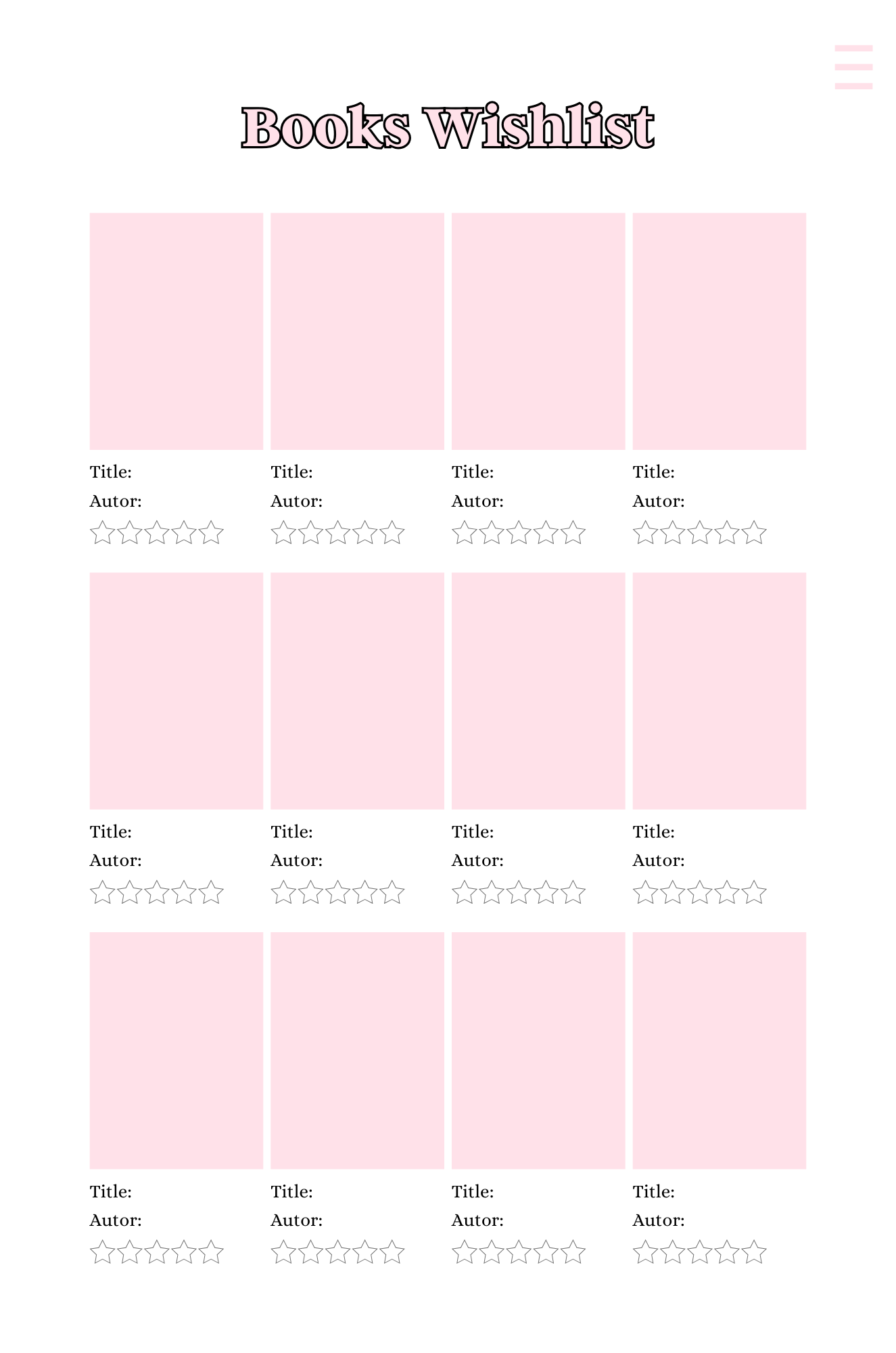 Digital Reading Journal/
