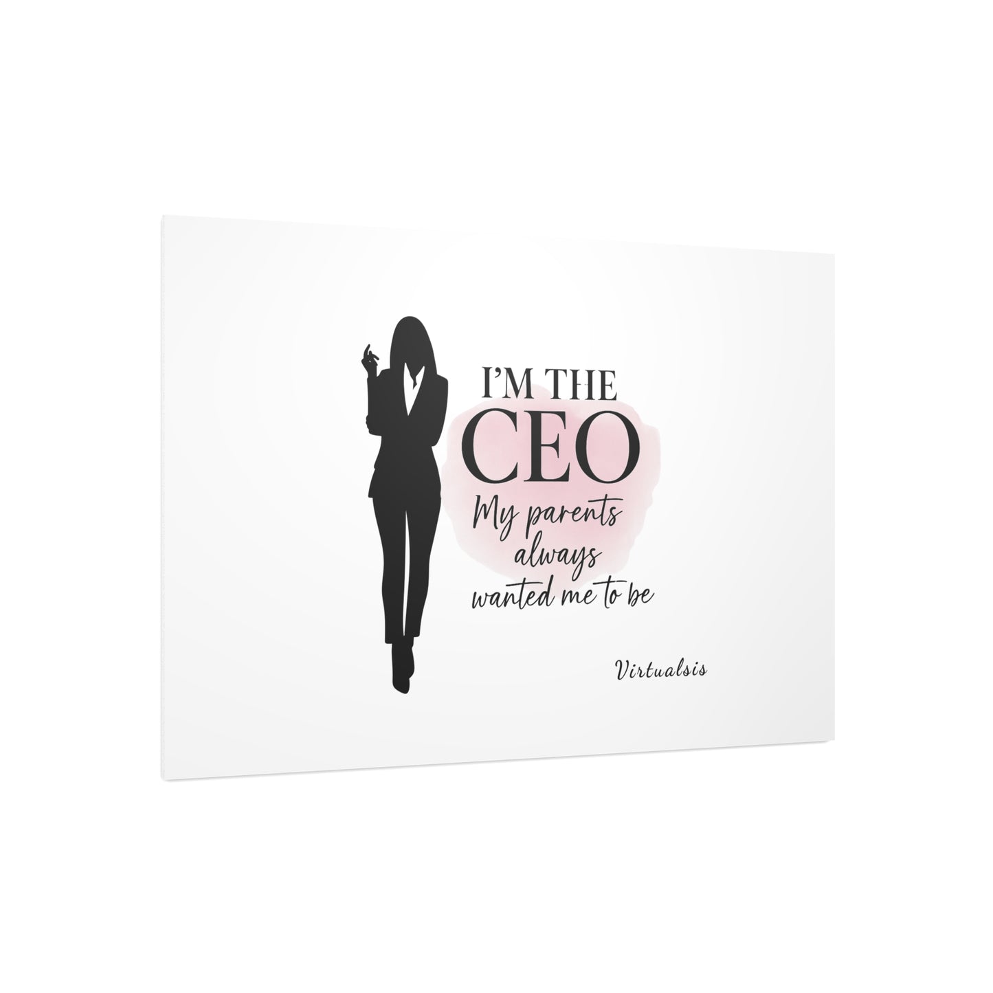 Motivational Foam Board - 'I'm the CEO' Inspirational Decor for Ambitious Women