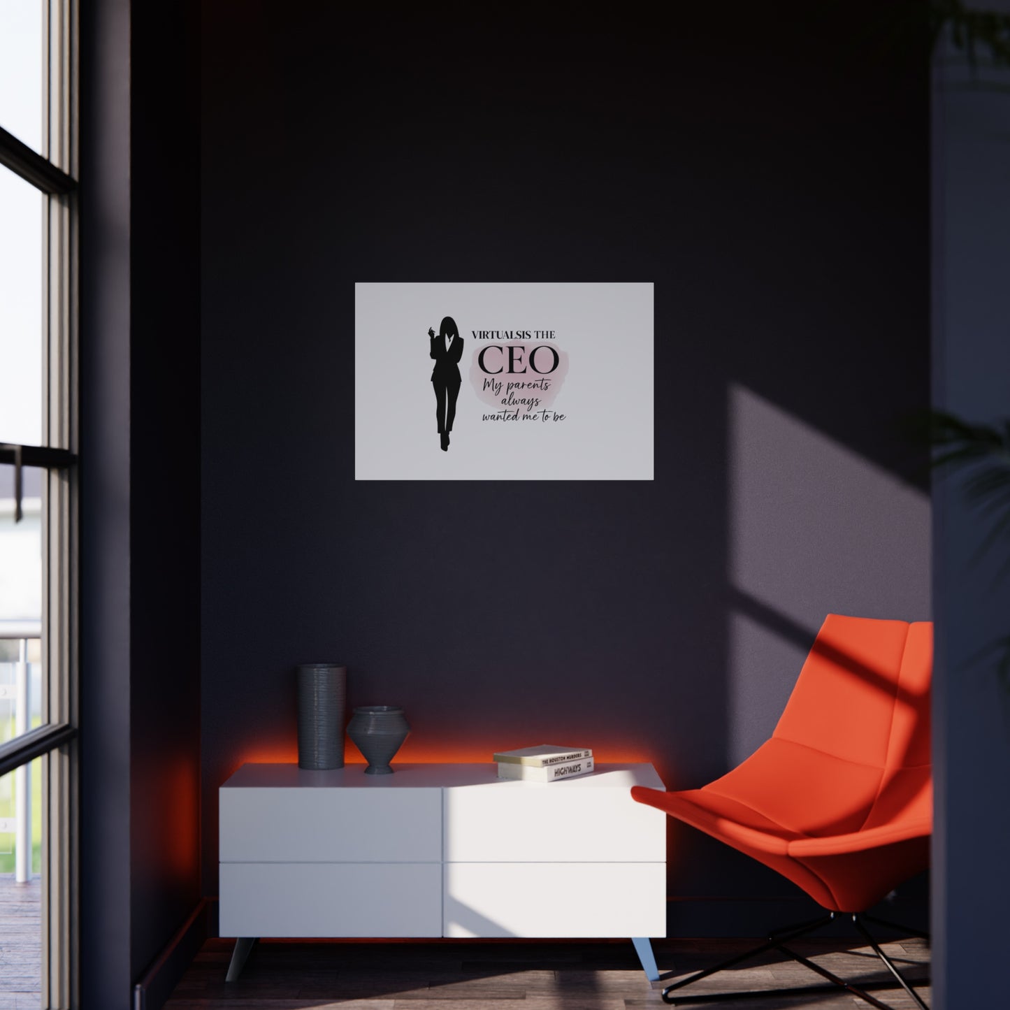 Copy of Motivational Foam Board - 'I'm the CEO' Inspirational Decor for Ambitious Women
