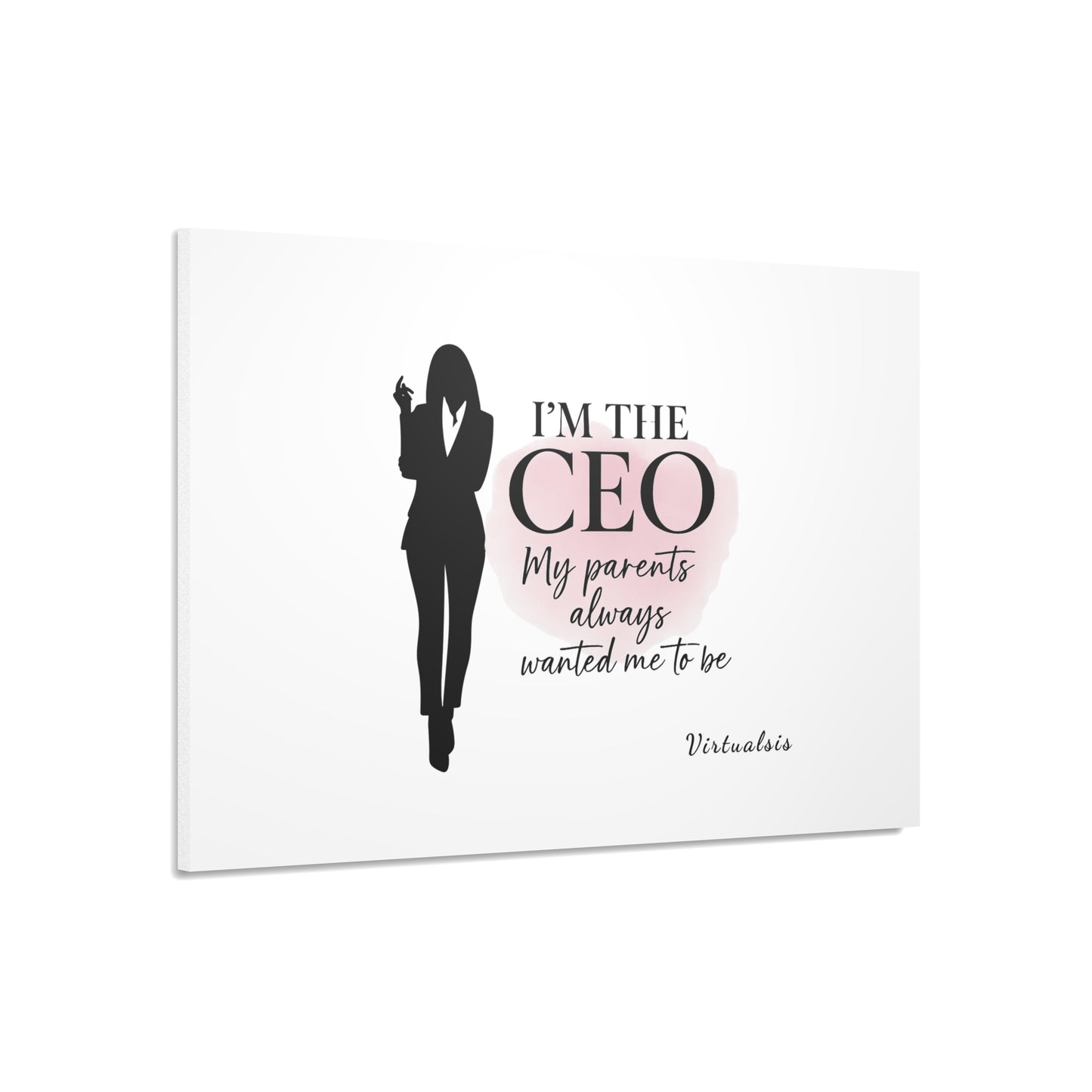 Motivational Foam Board - 'I'm the CEO' Inspirational Decor for Ambitious Women