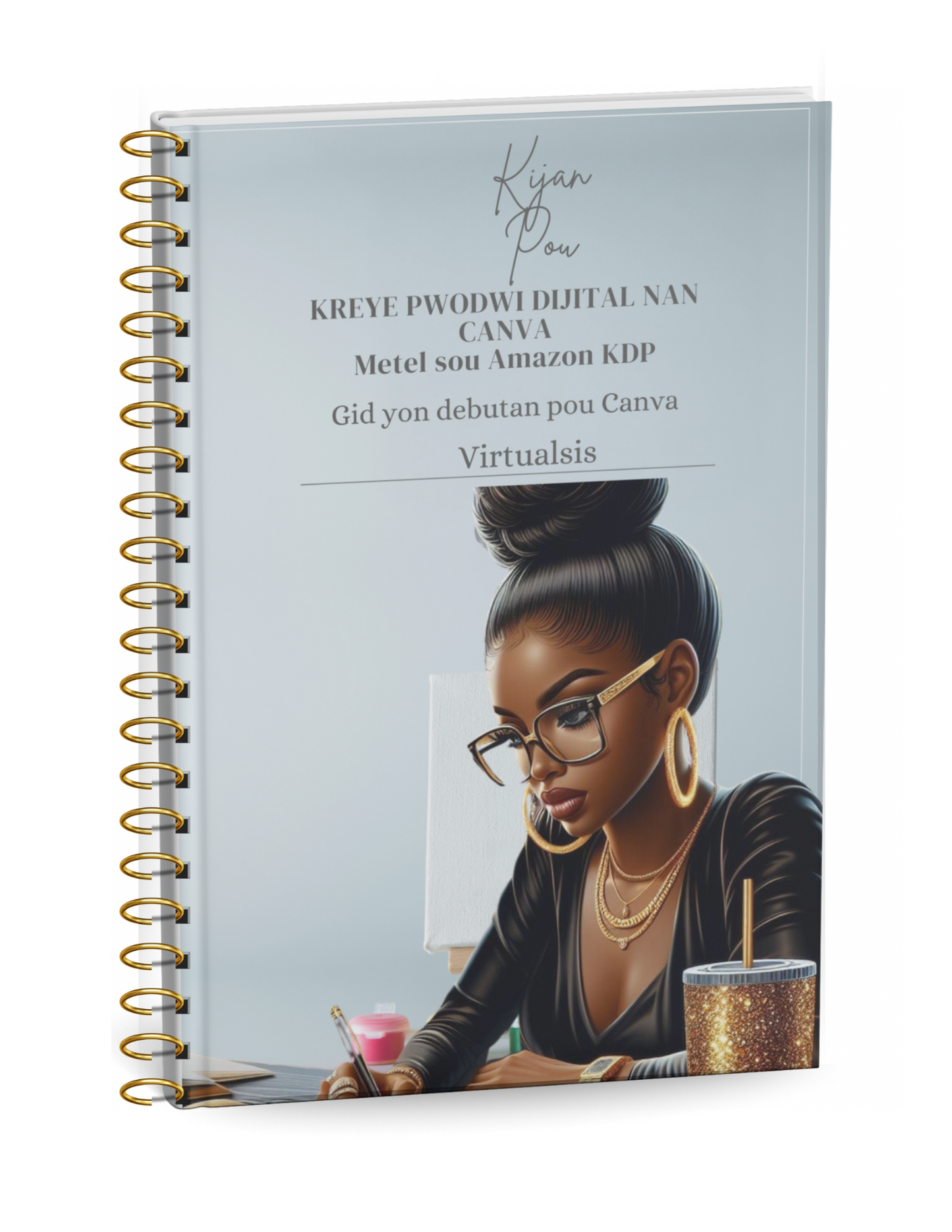 Gid Pou Debitan teknik de baz Canva  Kreyasyon kont KDP