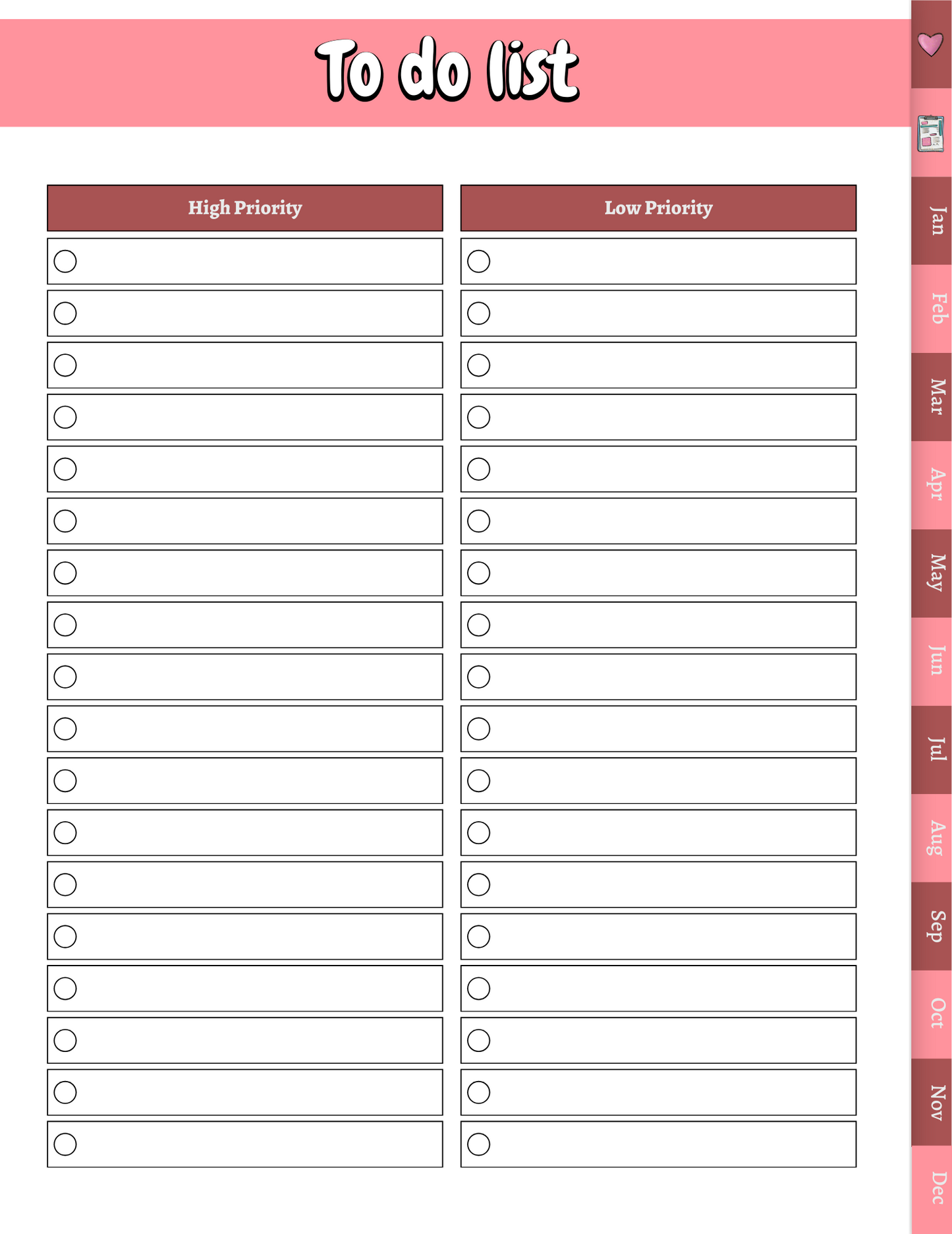 Activated Nurse Planner