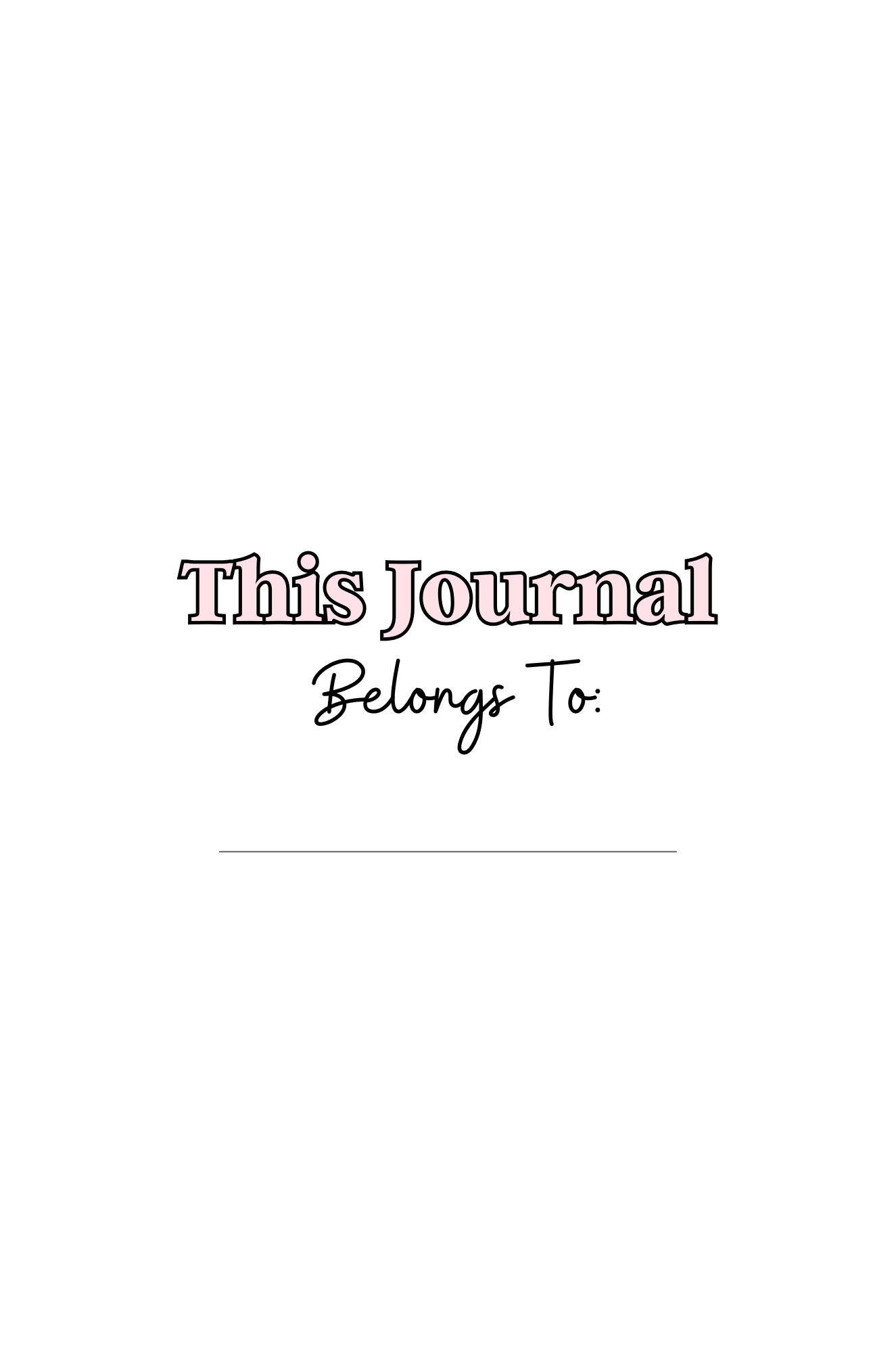 Digital Reading Journal/